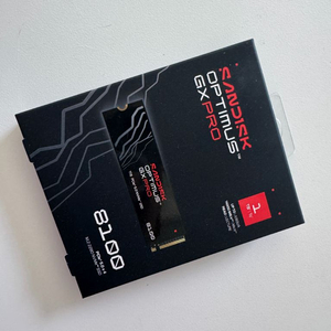 샌디스크 옵티머스 Optimus GX Pro 8100 M.2 SSD 1TB 미개봉 새제품 이미지