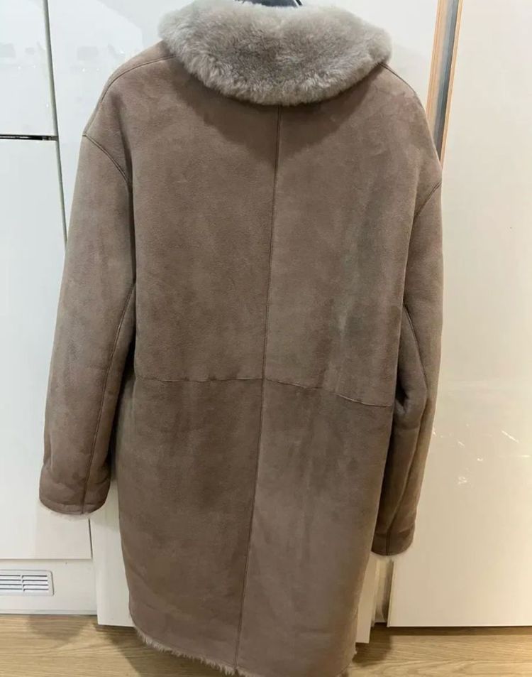 띠어리 가죽 무스탕코트 시어링 (새상품급) 이미지