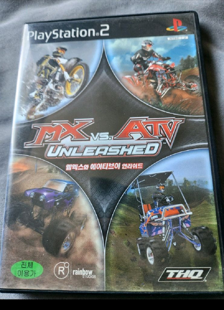 PS2 MX vs ATV 언리쉬드 게임 판매해요 이미지