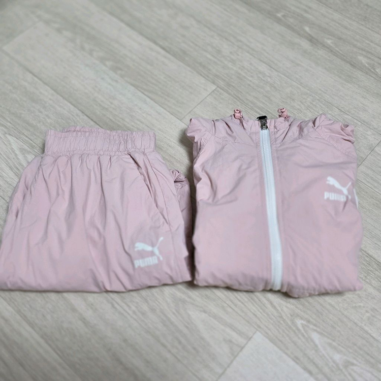 퓨마 바람막이 여아 상하의 세트 이미지