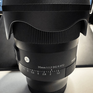 시그마 35mm F1.2 DG II Art 파나소닉 라이카 L 렌즈 판매합니다. 이미지