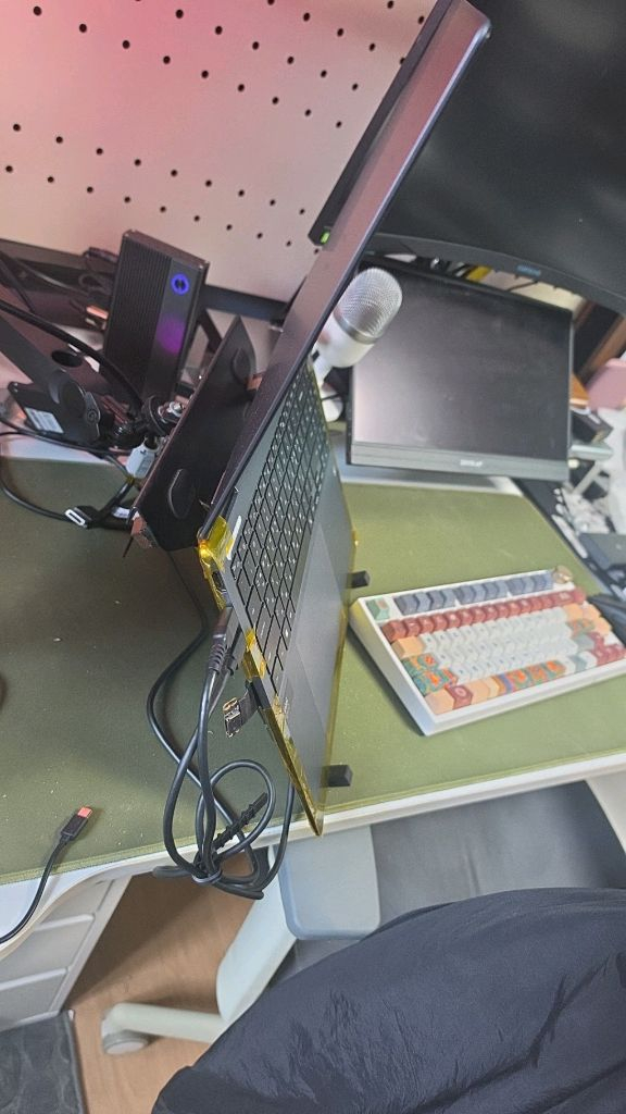 팝니다 [초특급 몬스터 개조] 갤럭시북 4 프로 360 + 오큘링크(OCuLink) AG02S eGPU 풀세트 이미지
