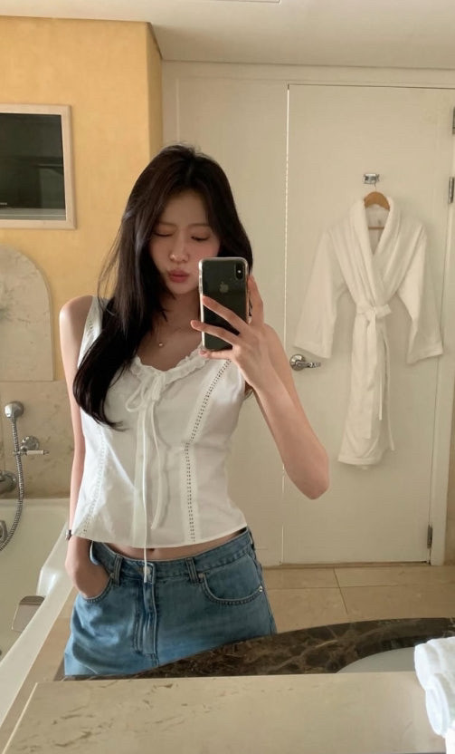 르플레인 벌스데이 블라우스 S 새상품 leplain birthday blouse S 이미지