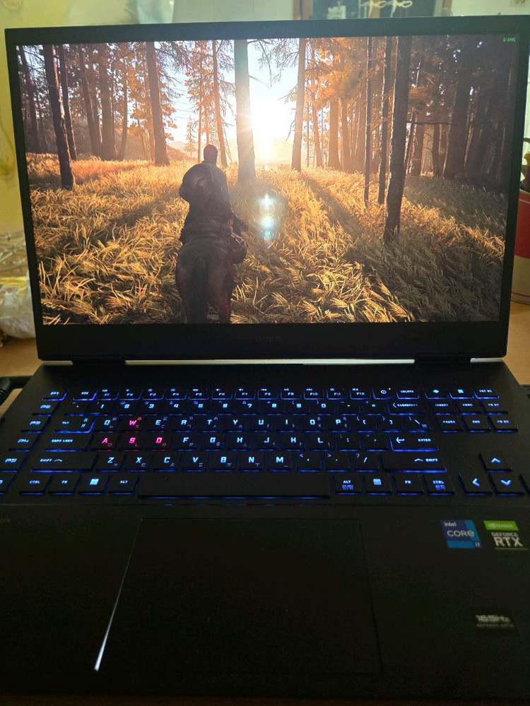 HP 오멘 17 섀도우 블랙 RTX 3080Ti 이미지