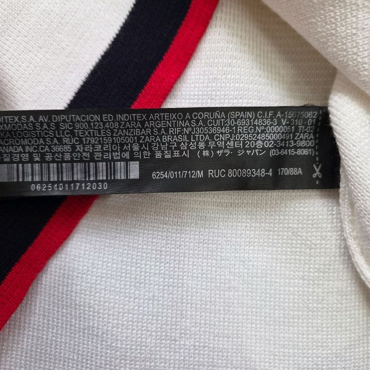 M) ZARA 자라 반팔 니트 이미지