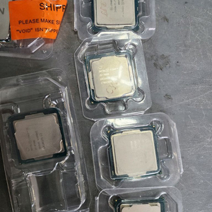 라이젠 2600, 2200G 인텔 i5 6400, i5 6600,i5 7600,i7 7700, i5 8500 이미지
