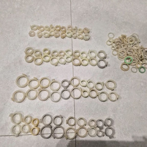 민물낚시대용 실리콘줄감개 총40대분량 실리콘줄감기 이미지