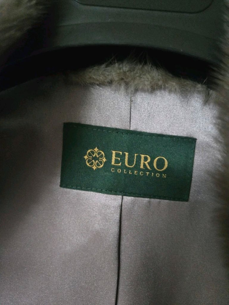 EURO COLLECTION 천연 밍크코트 풀스킨 사이즈 77-88 이미지