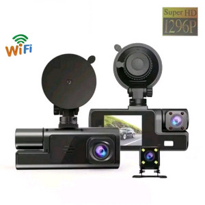새상품) wifi 3채널 블랙박스 C타입-시거잭 한글(SD64G+6in1리더기 포함) 이미지
