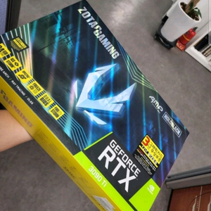 ZOTAC 3090 ti HOLO 그래픽카드 미개봉 새제품 판매 이미지