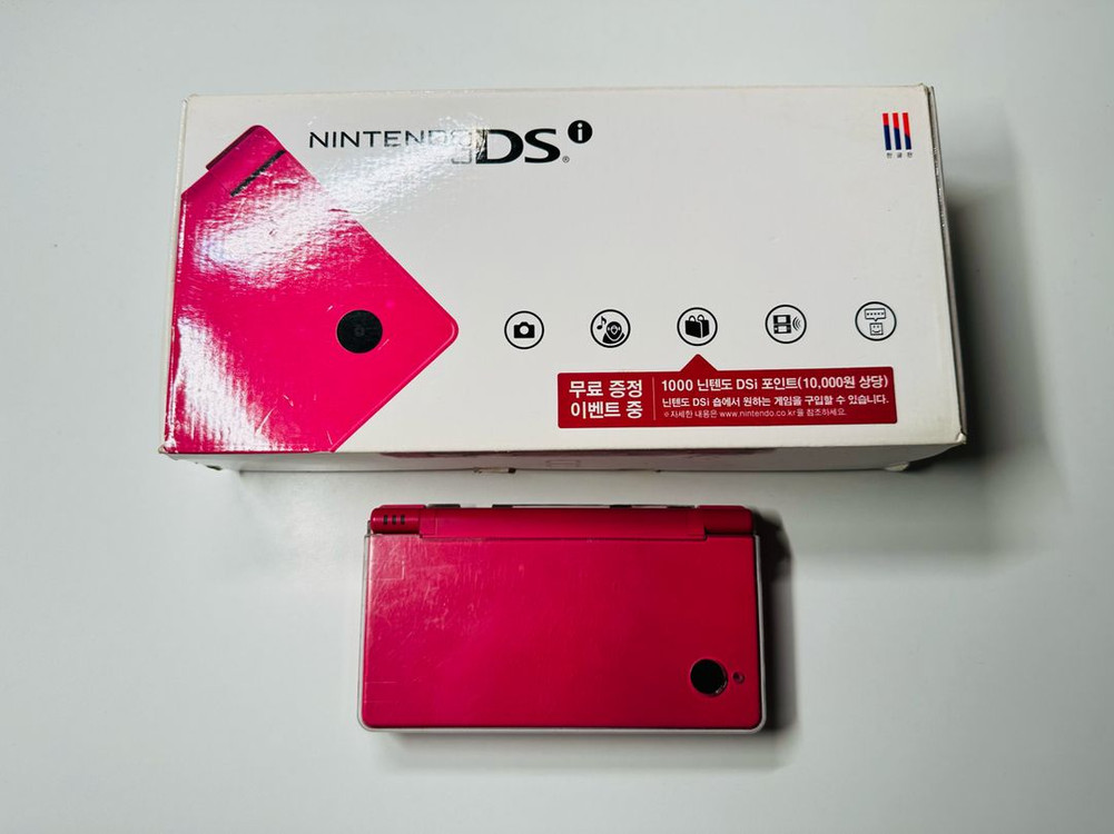 닌텐도 DSi 핑크 한글 정발판 박스셋 판매 (DSL, 3DS) 이미지