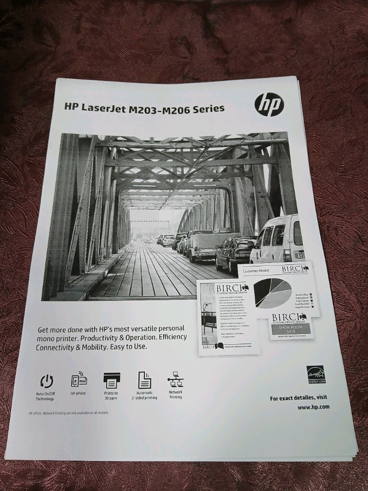 HP 레이저젯 프로M203dn 프린터기 이미지