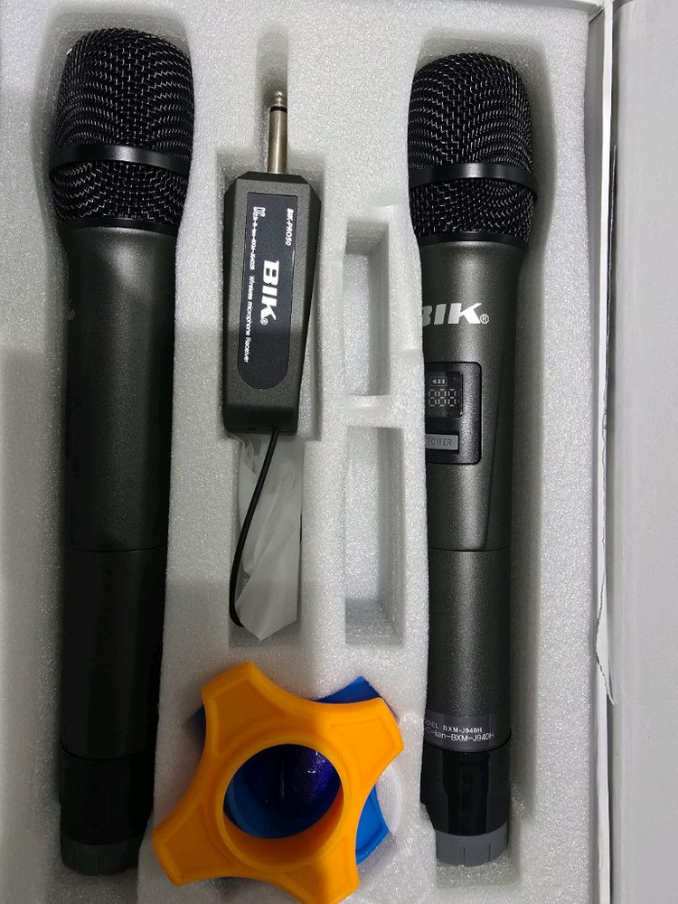 미사용새제품 BIK Pro50 무선마이크 세트 판매합니다 이미지