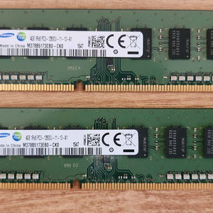 삼성 DDR3 4GB 데스크탑 램 개당 팝니다 이미지