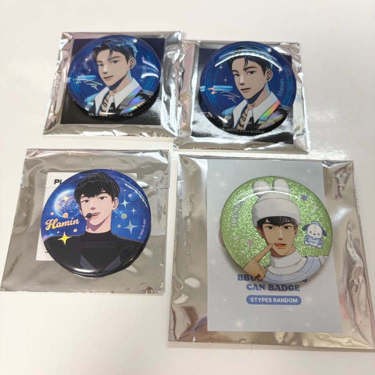 플레이브 PLAVE 예준 노아 밤비 은호 하민 지에스 gs25 띠부씰 26장 퀀텀 리프 앙콘 기다릴게 플뿌 캔뱃지 이미지