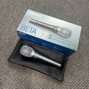 슈어 BETA87 A 마이크 신품급 판매합니다 이미지