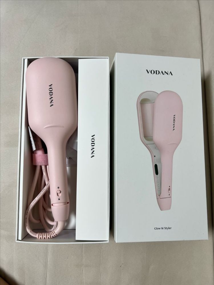 보다나 글로우 W 스타일러 40mm 파우더 핑크 이미지