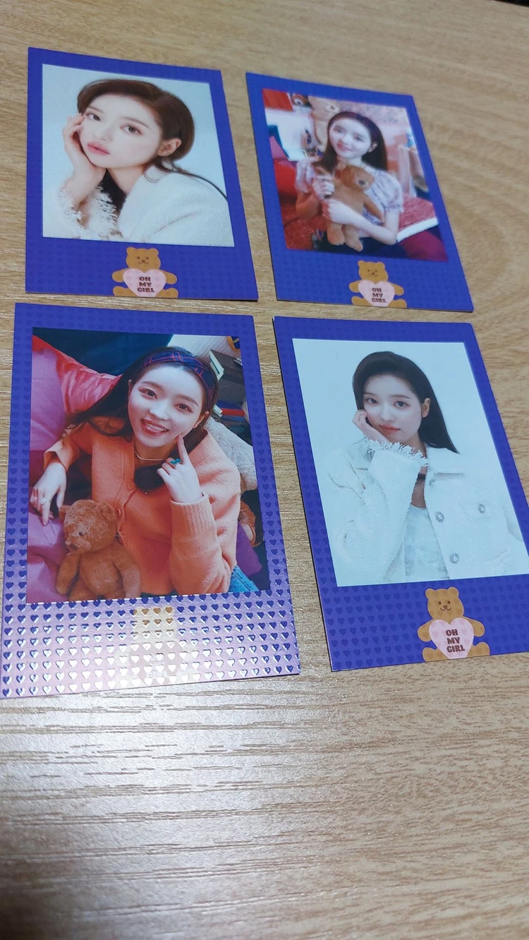 오마이걸 유아 폴라로이드 포카 세트 이미지