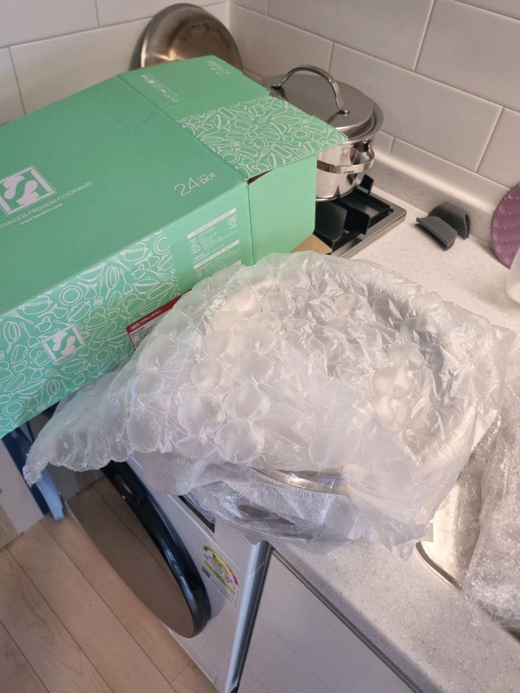 한일스텐레스 24cm 양수냄비 팔아요 이미지