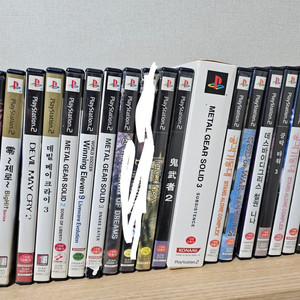 플스2 ps2 게임 팝니다 이브버스트, 사힐런트힐 , 클락타워 , 메탈기어 ,디지털데빌사가 이미지