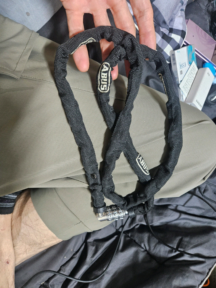 아부스 자전거 체인 자물쇠 판매합니다 이미지