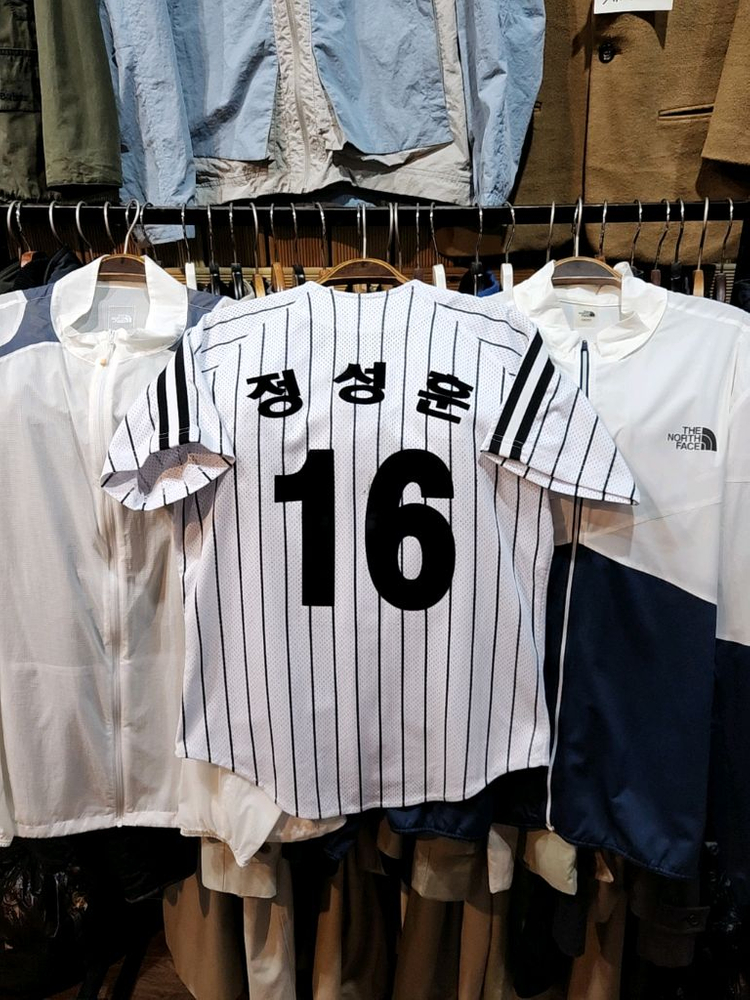 (S) 엘지트윈스 야구져지 반팔 LG 정성훈 마킹 유니폼 이미지