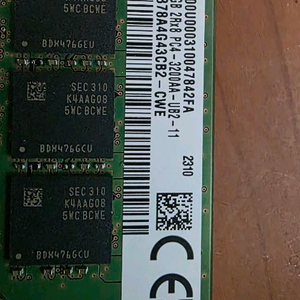 삼성정품 PC4-25600 DDR4 3200MHz32GB 이미지