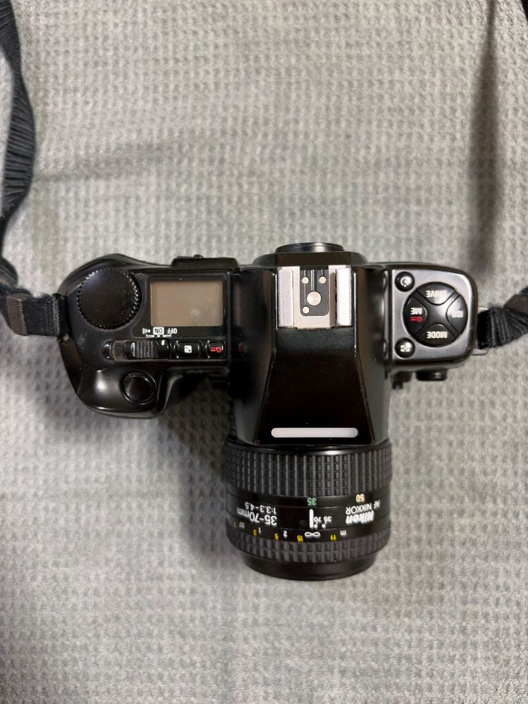 니콘 Nikon F801 SLR 카메라, 35 - 70mm 렌즈 세트 판매합니다. 이미지