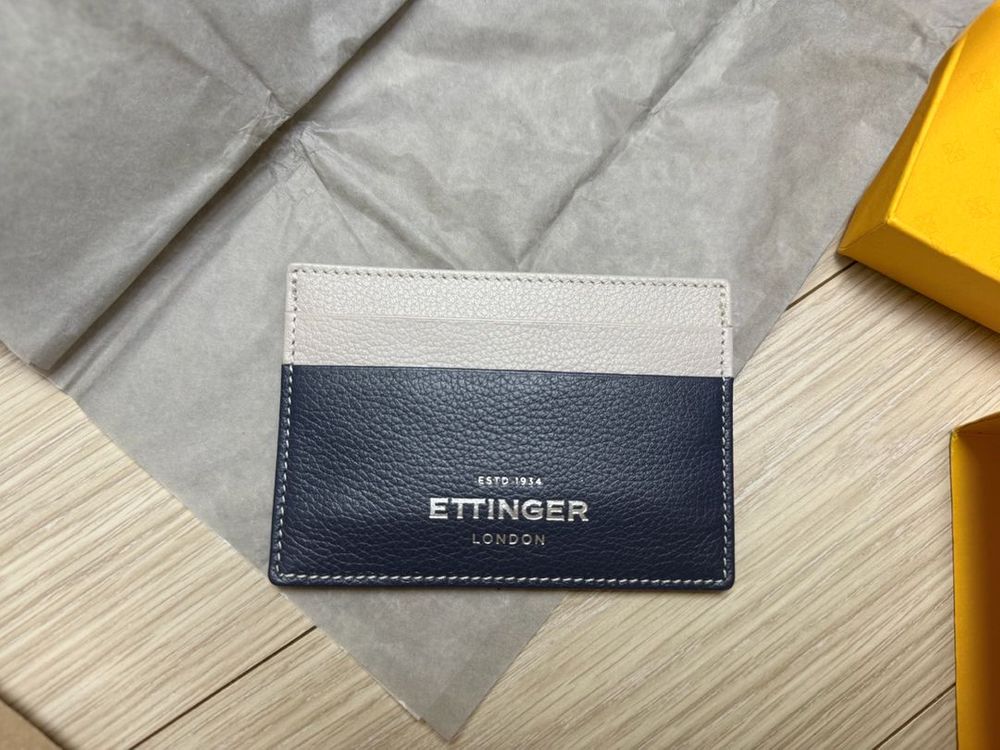 ETTINGER 카드지갑 새상품 이미지