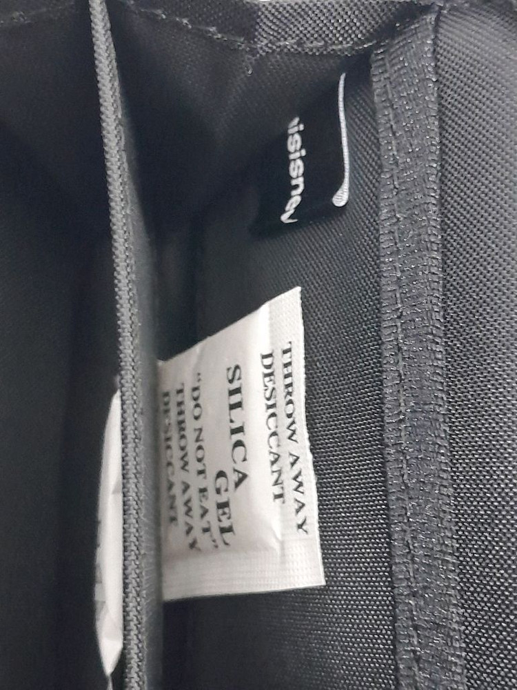 (새상품) 디스이즈네버댓 카라비너 지갑 파우치 (블랙) 이미지