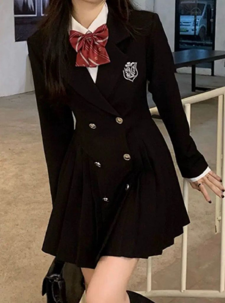 졸사 영국교복 프레피룩 대여 이미지