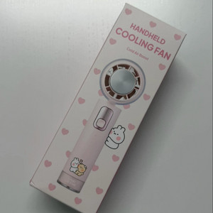 나무팩토리 베어링 토끼찡 휴대용 선풍기 (핸디 쿨링팬) 이미지
