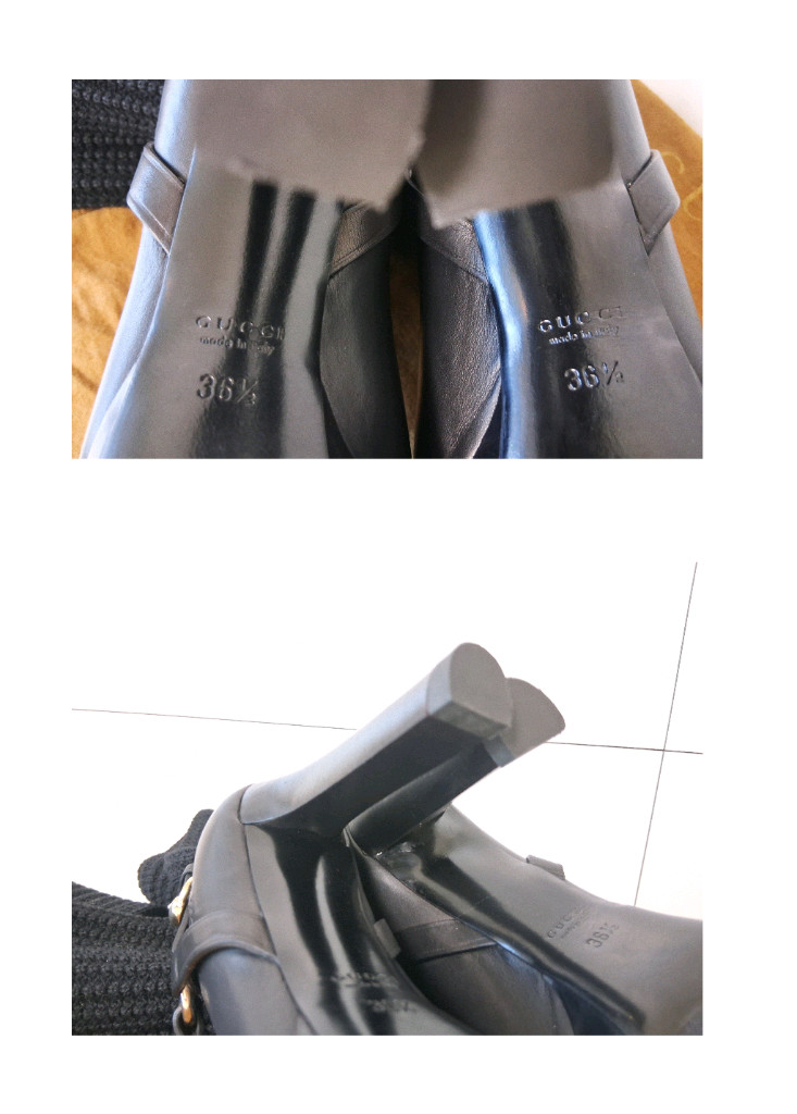 구찌 한정판 오버니 니트 콤비 부츠 Size 36 1/2 (거의 새상품) 이미지