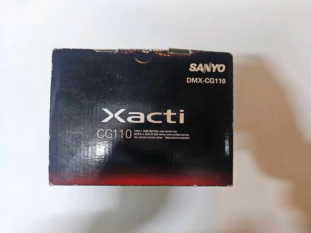 [박스0]산요 작티 CG110 올드디카(캠코더) SANYO Xacti CG110 이미지