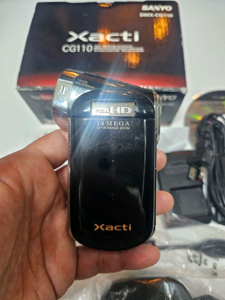 [박스0]산요 작티 CG110 올드디카(캠코더) SANYO Xacti CG110 이미지