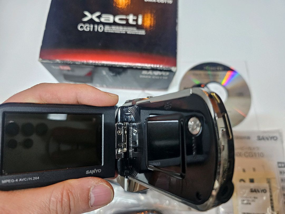[박스0]산요 작티 CG110 올드디카(캠코더) SANYO Xacti CG110 이미지