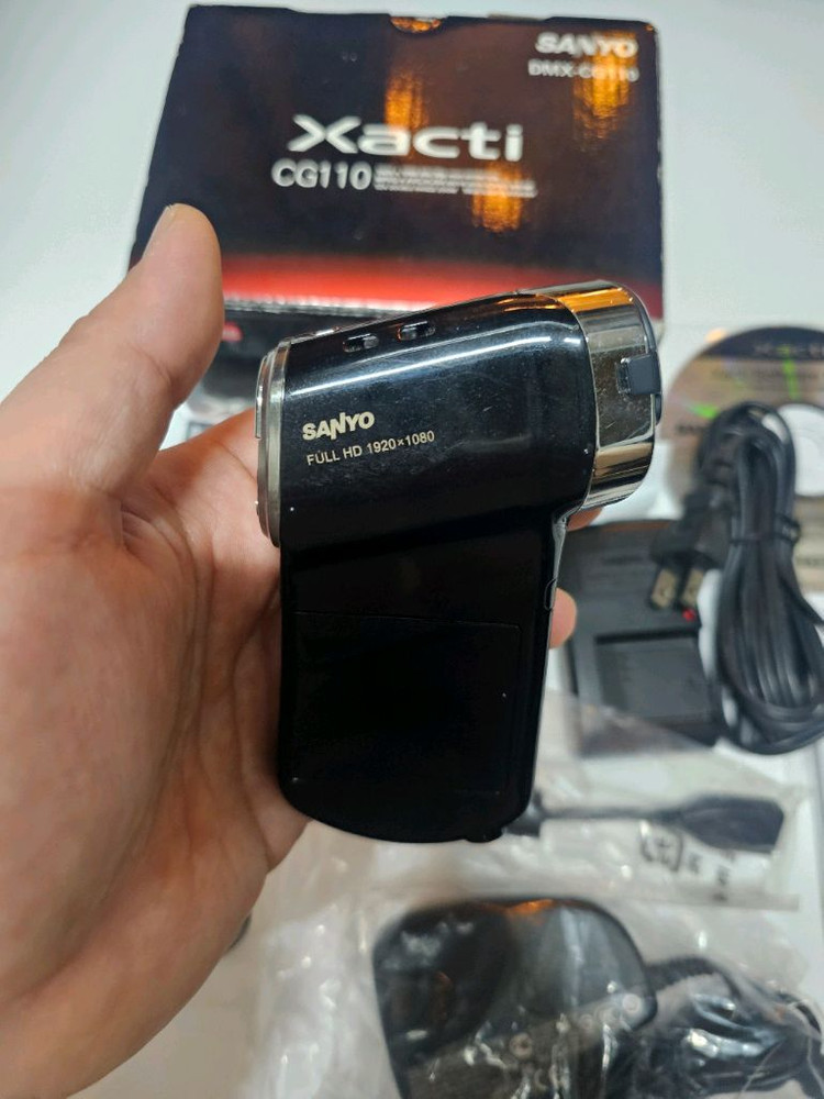 [박스0]산요 작티 CG110 올드디카(캠코더) SANYO Xacti CG110 이미지