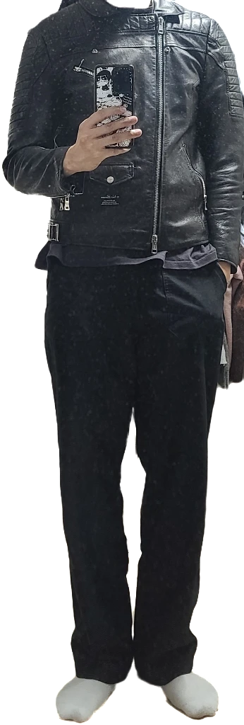 느와르라르메스 더블라이더 가죽자켓 이미지