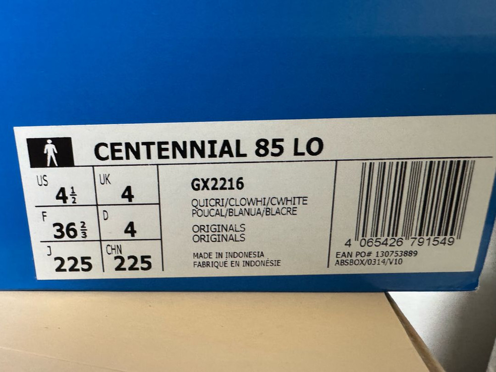 아디다스 GX2216 센테니얼 85 centennial 85 다크핑크 225 이미지