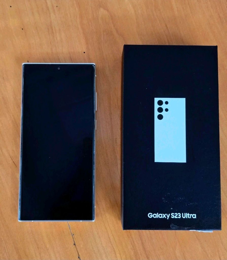 갤럭시 S23 울트라 화이트 256GB 풀박스 이미지
