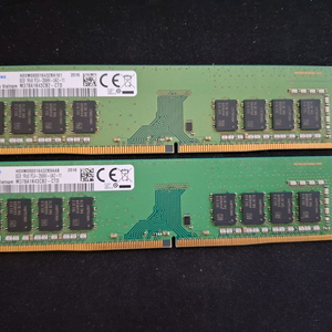 컴퓨터 삼성 메모리 DDR4 2666v 16GB(8GB두개) 이미지