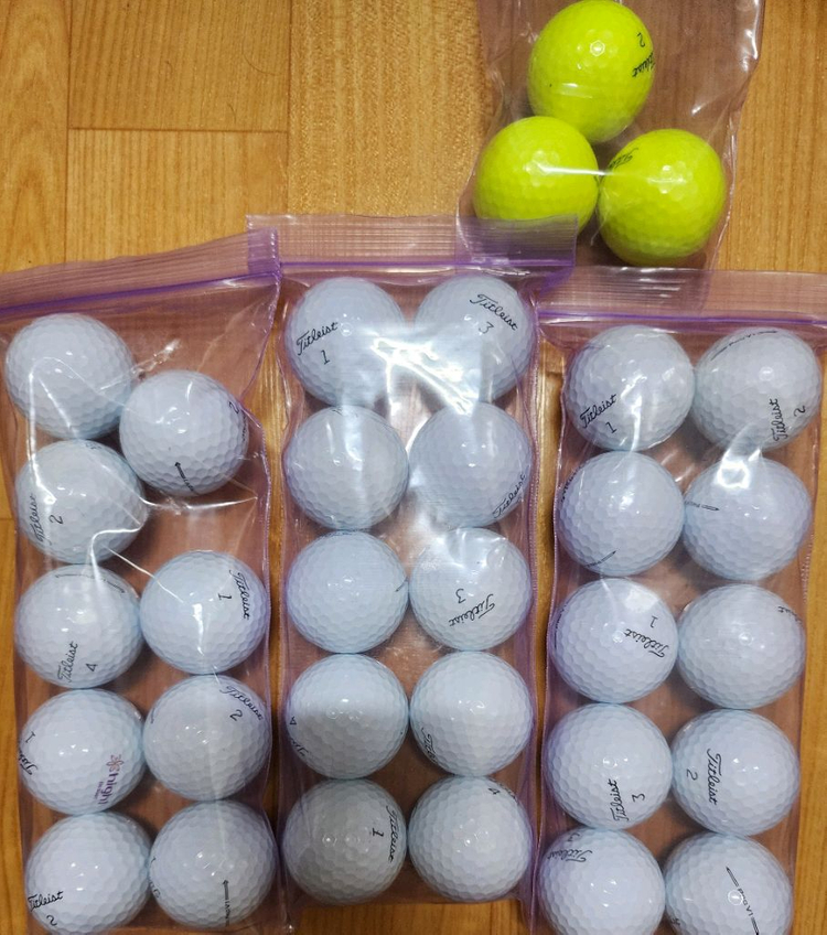 A+급 타이틀리스트 PROV1 로스트볼 골프공 32알 이미지
