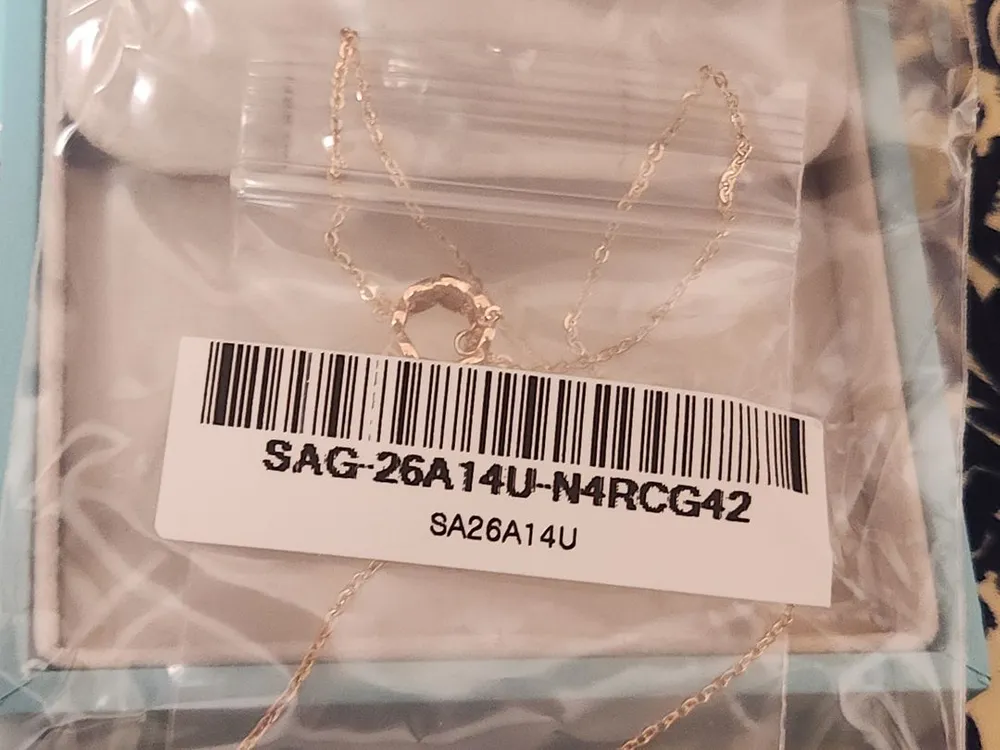 스톤헨지 SA26A14U 달빛 14K 목걸이 이미지