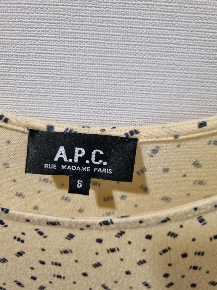 A.P.C. 아페쎄 도트패턴 아시메트릭 원피스 이미지