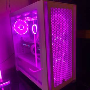 커세어 4000D QL 화이트 PC 케이스, 파워, 수냉쿨러, LCD키트 등 이미지