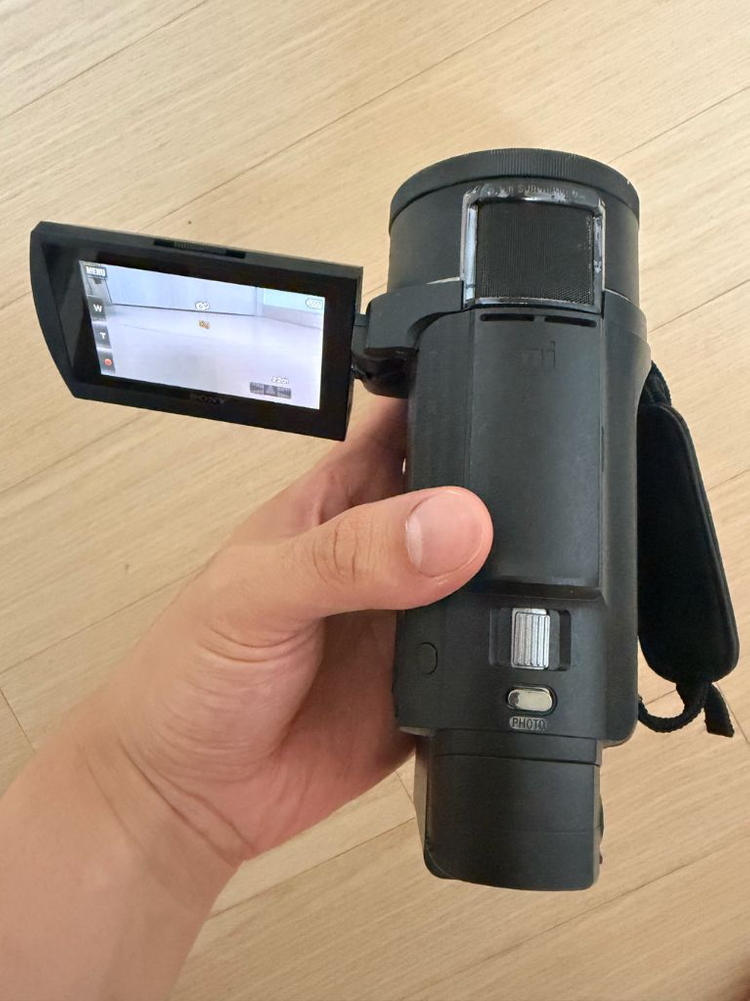 소니 캠코더 sony axp55 140만원 이상 이미지