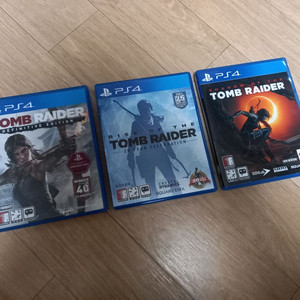 PS4 툼레이더 시리즈 이미지