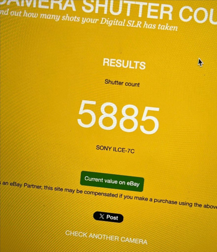 A7C 실버 미러리스 카메라 바디 Sony 약 5900컷 풀박스 이미지