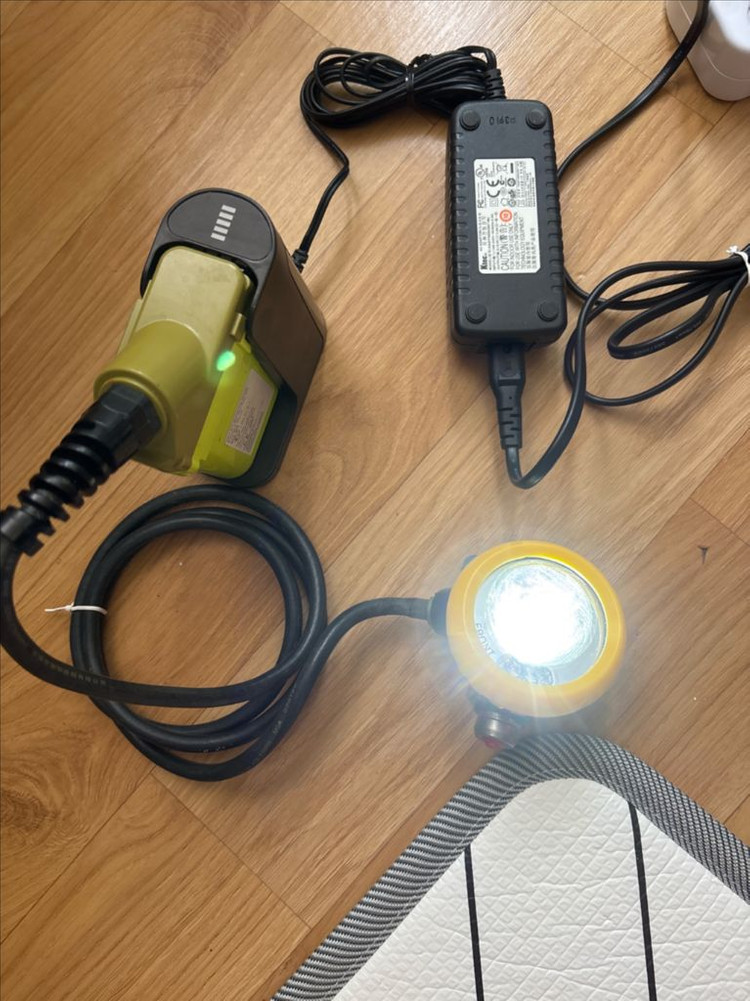 작업용 전조등 세트포터블 부착형세트 이미지