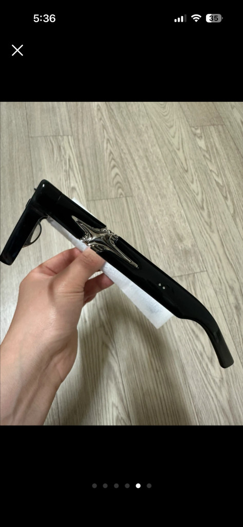 젠틀몬스터 파타01 블랙 스퀘어(새제품) 이미지